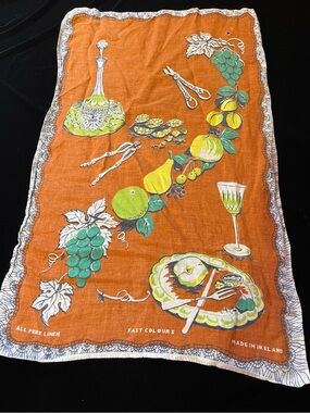 Vintage Irish Lamont Tea Towel - AS IS